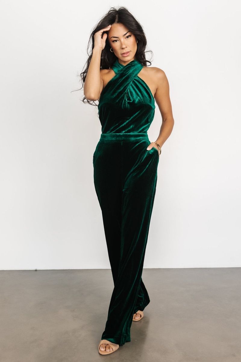 Velvet Evening Jumpsuit