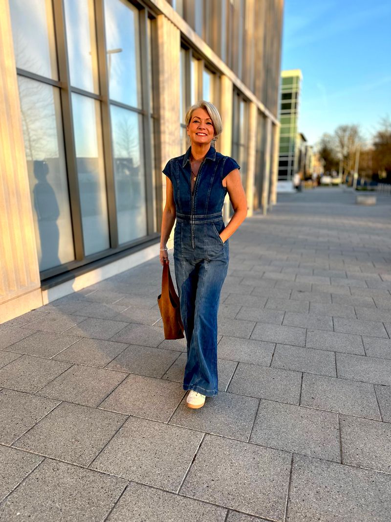 Cap Sleeve Palazzo Jumpsuit