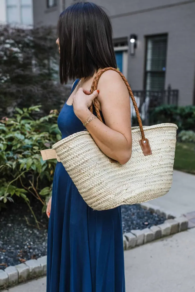 Straw Tote Bag