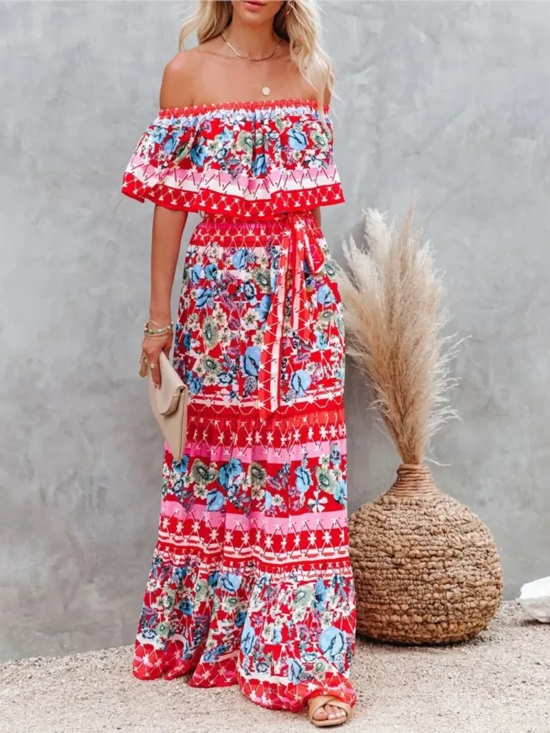 Off-Shoulder Elegance