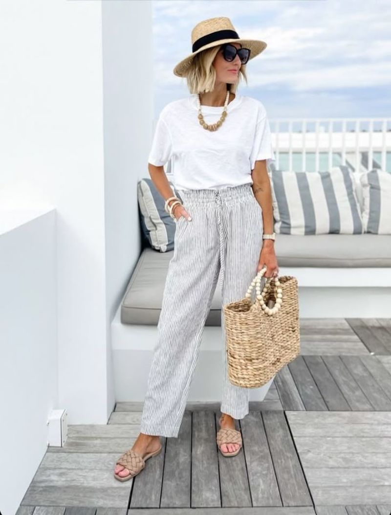 Drawstring Beach Pants