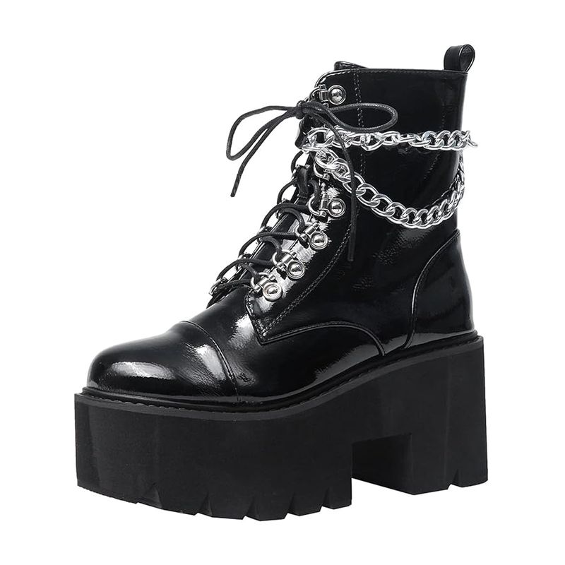 Lace-Up Platforms