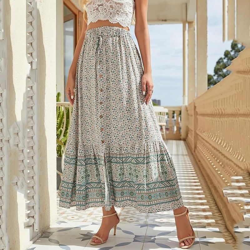 Breezy Midi Skirt