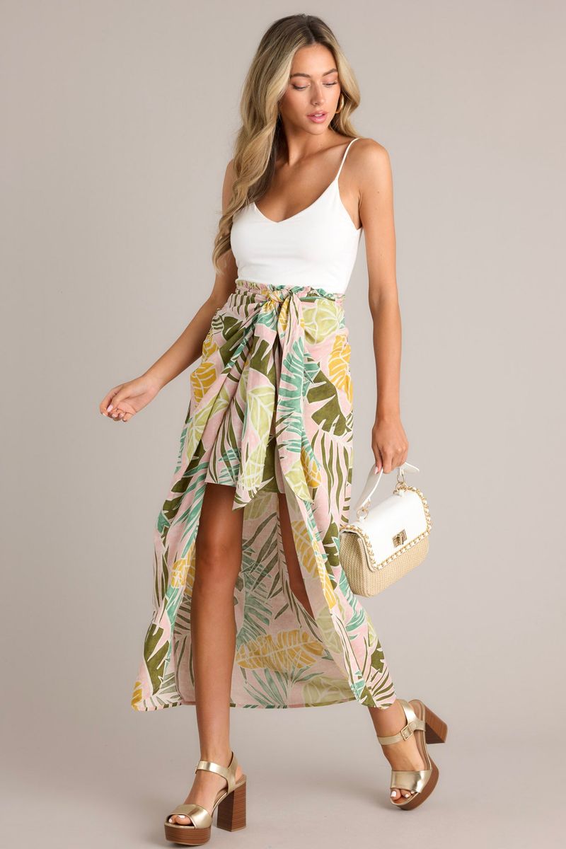 Wrap Skirt + Basic Tank Simplicity