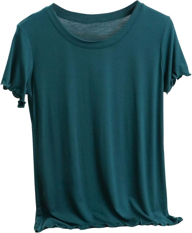 Ultra-Soft Modal Tees That Never Pill