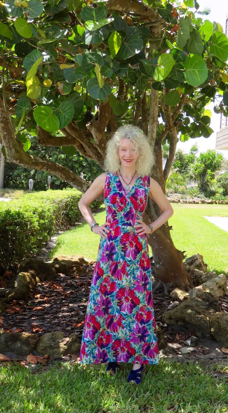 Vibrant Floral Dress