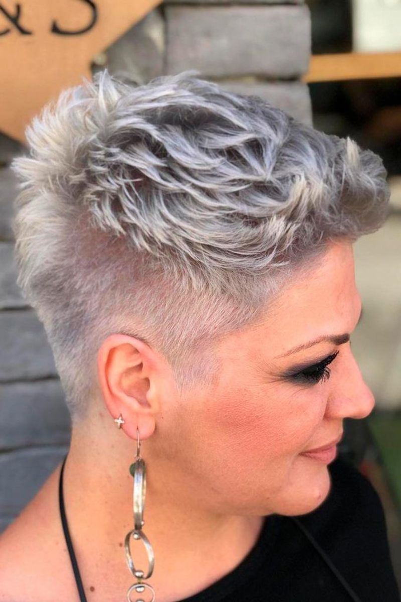 Iron Toned Faux Hawk