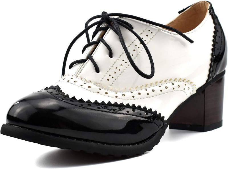 Two-Tone Spectator Oxfords
