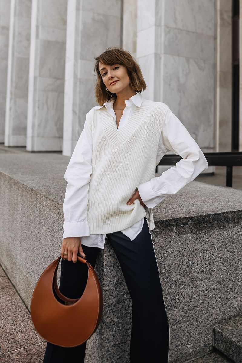 Sweater Vest Layering