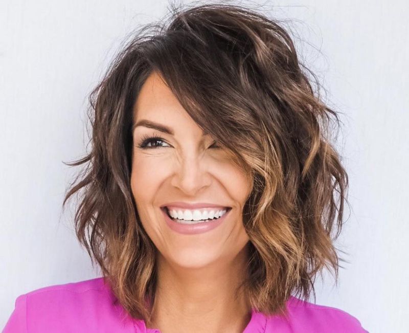 Textured Bob With Volume