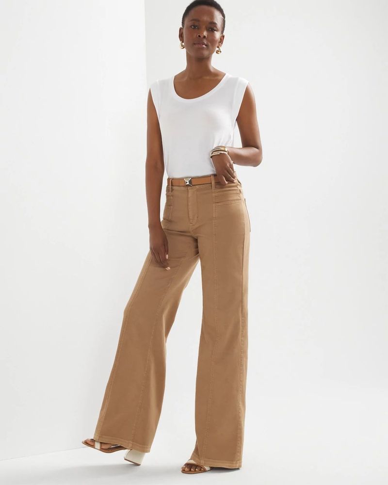 High-Waisted Trousers
