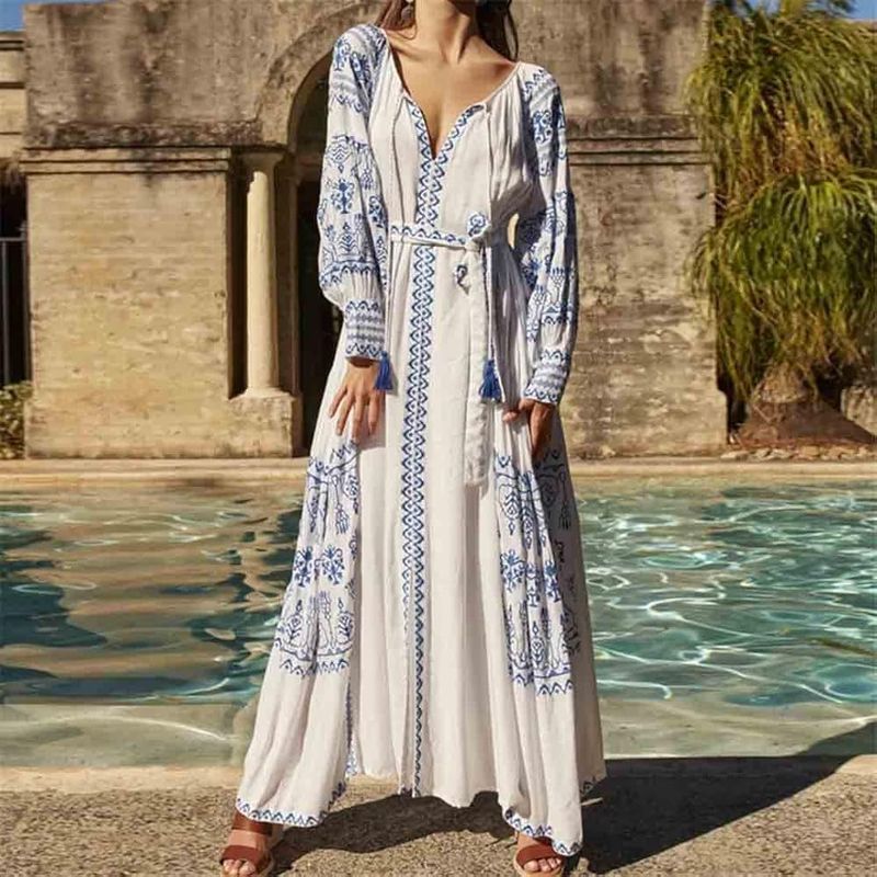 Flowy Bohemian Dress