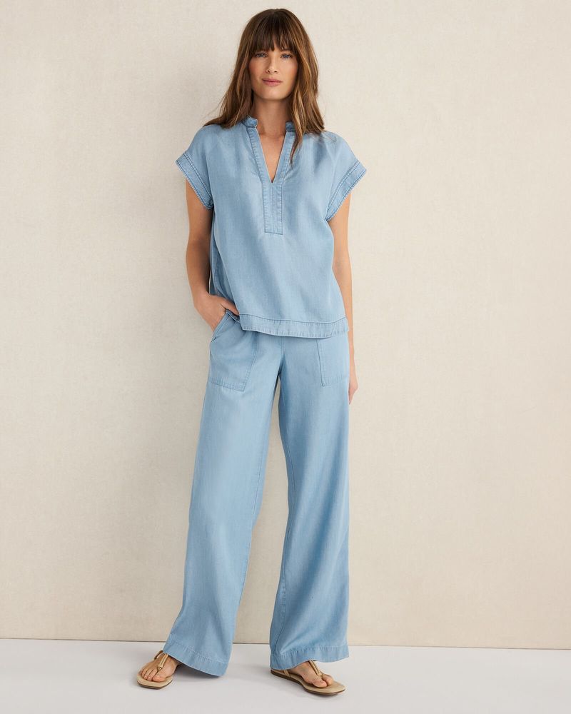 Casual Chambray Set