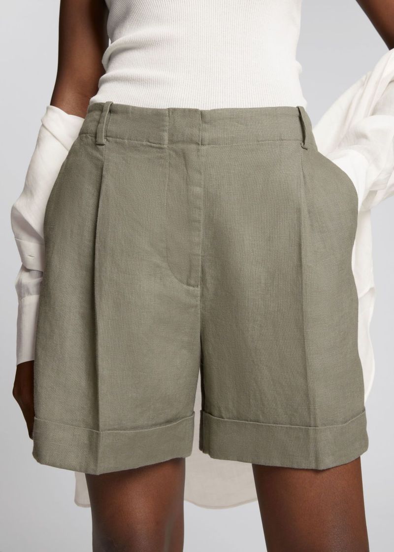 Elegant Tailored Shorts