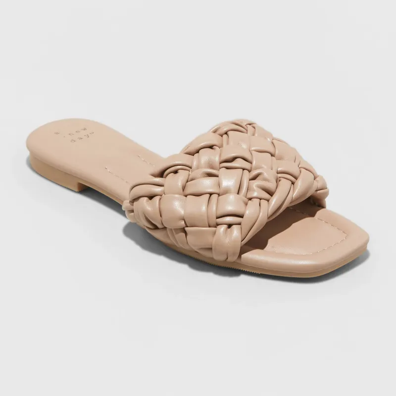 Woven Mule Sandals
