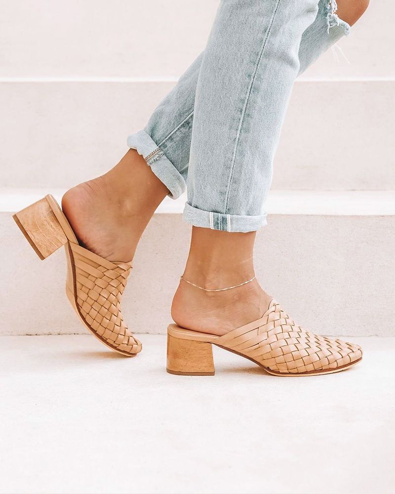 Woven Mules