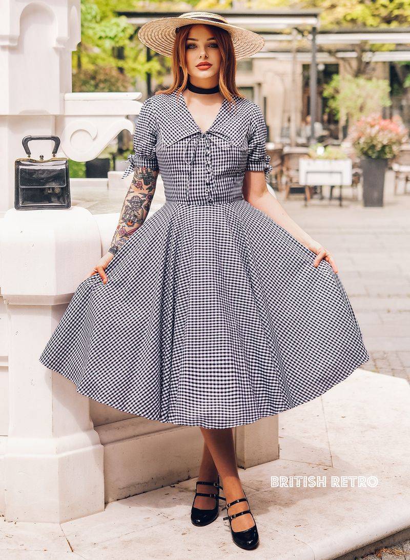 Vintage-Inspired Tea Dress