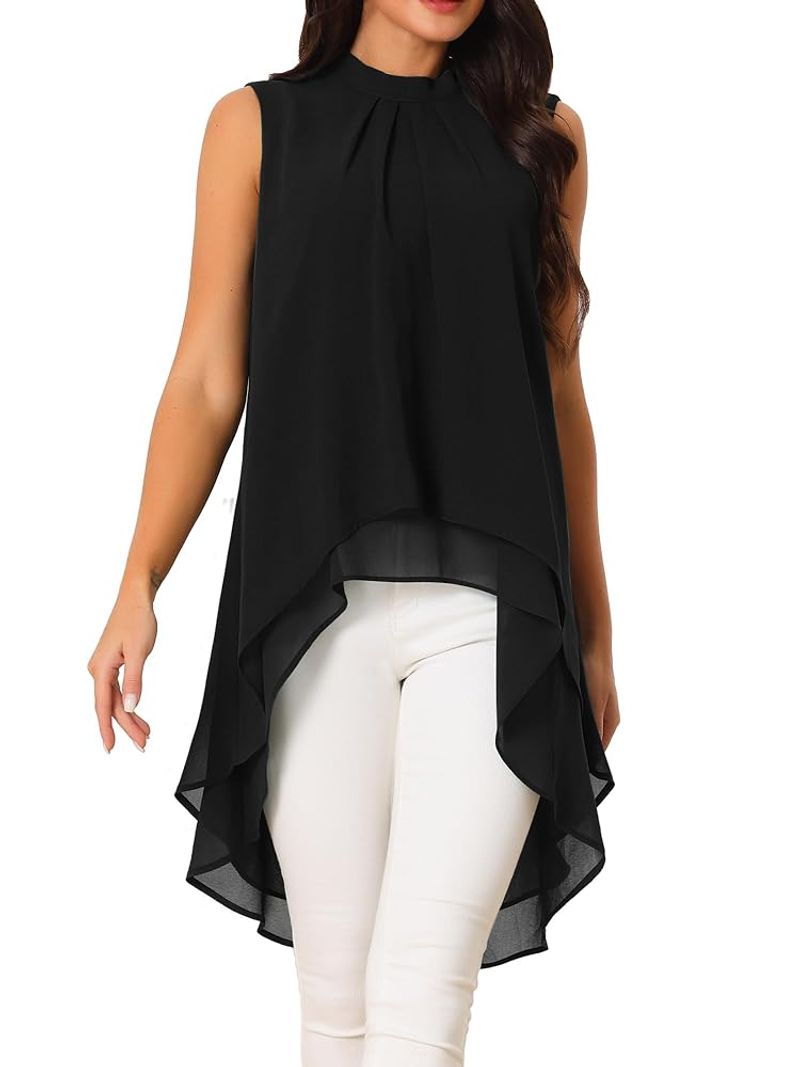 Asymmetrical Hem Tunic