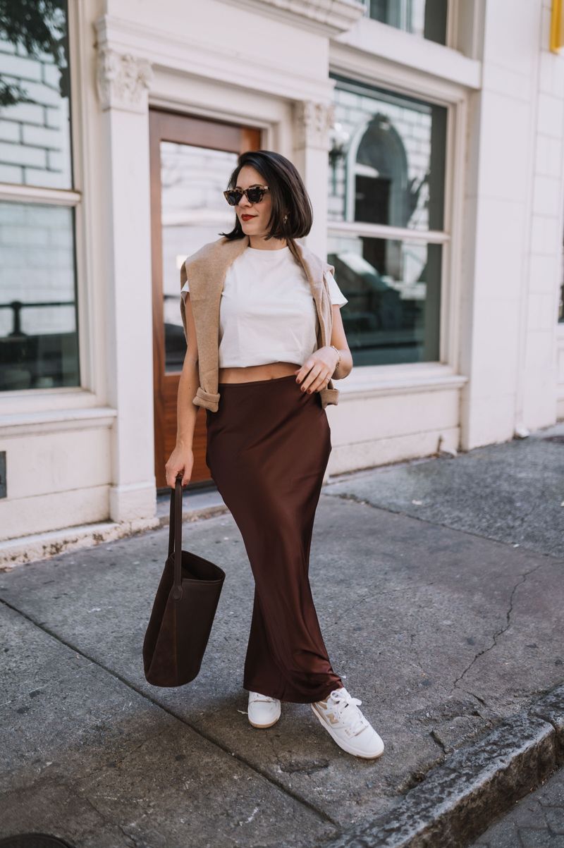 Maxi Skirt + Crop Top