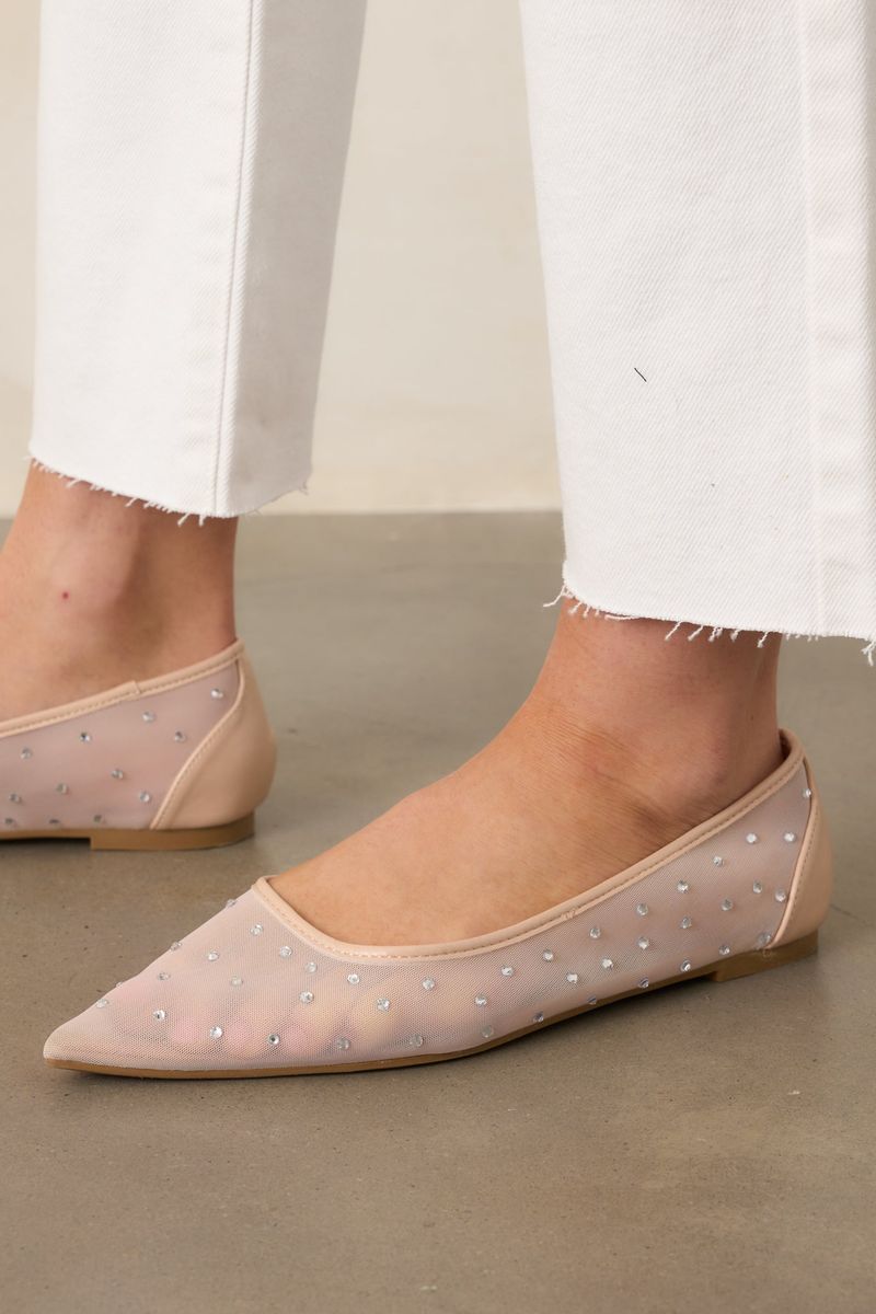 Mesh Ballet Flats