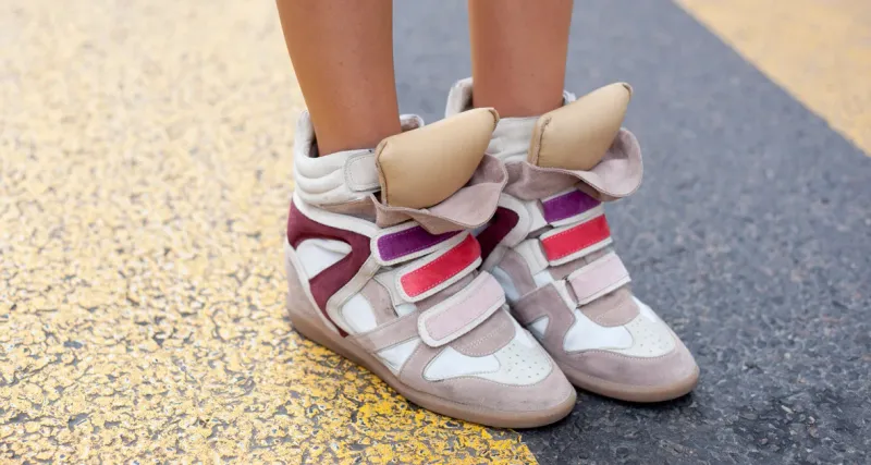 Sneakers With Hidden Wedges
