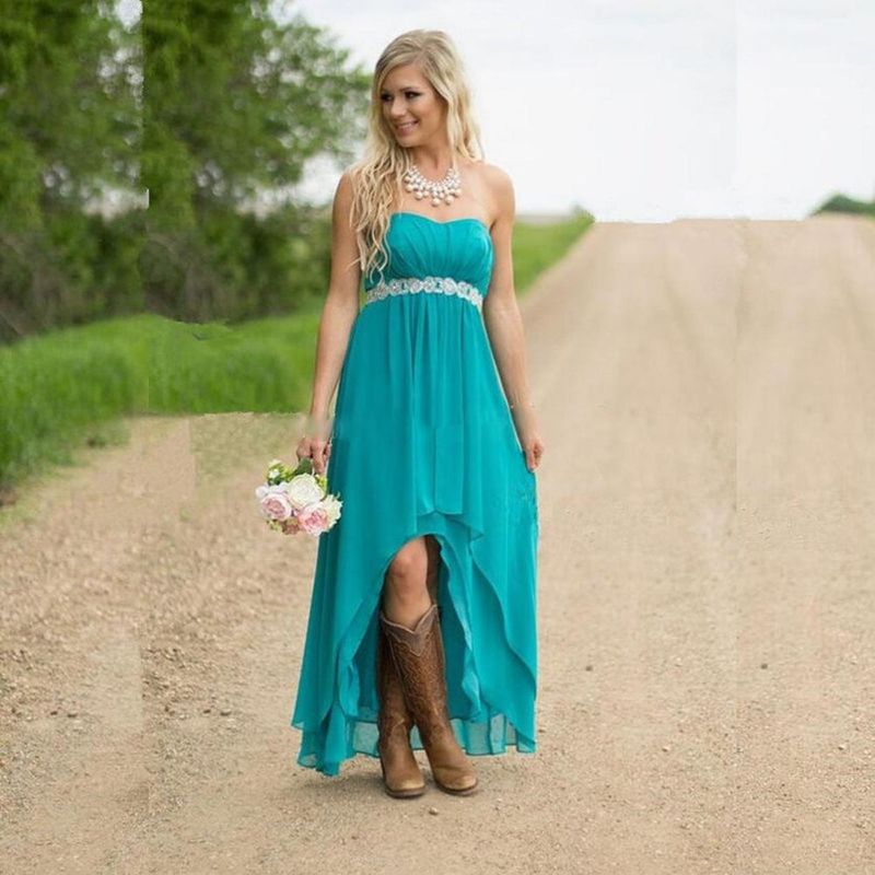 Cowboy Boots with Evening Gowns