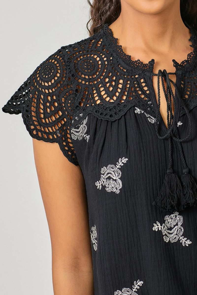 Prague Embroidered Blouse