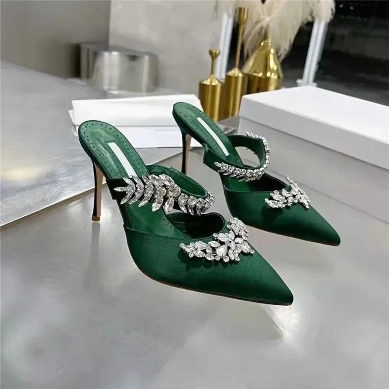 Crystal-Embellished Pumps