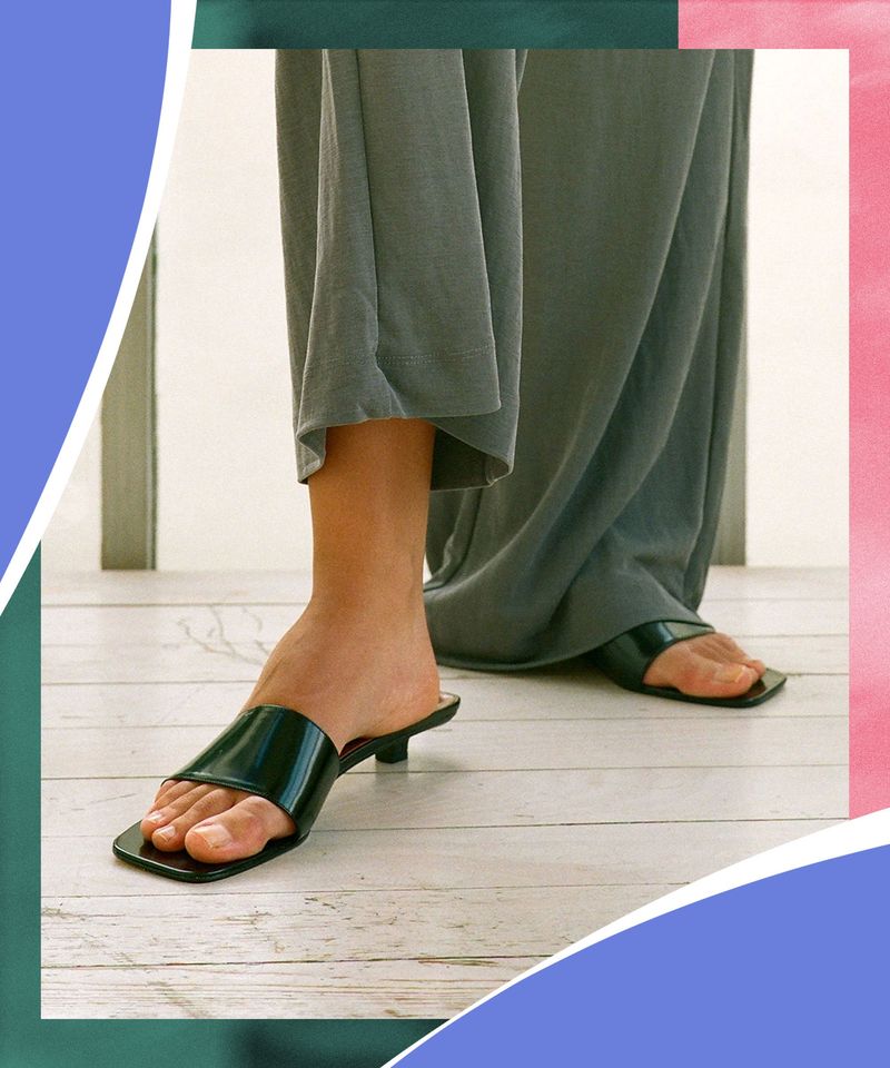 Square-Toe Mules