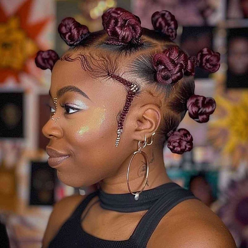 Twisted Bantu Knots