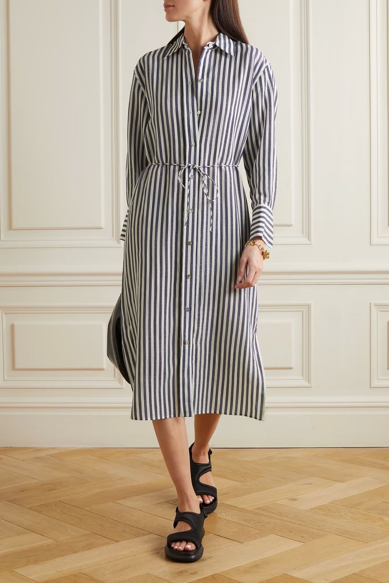 Cotton Poplin Shirt Dresses