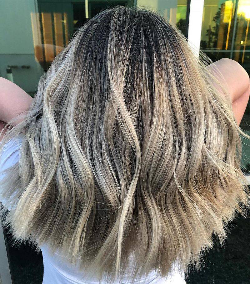 Smoked Marshmallow Balayage