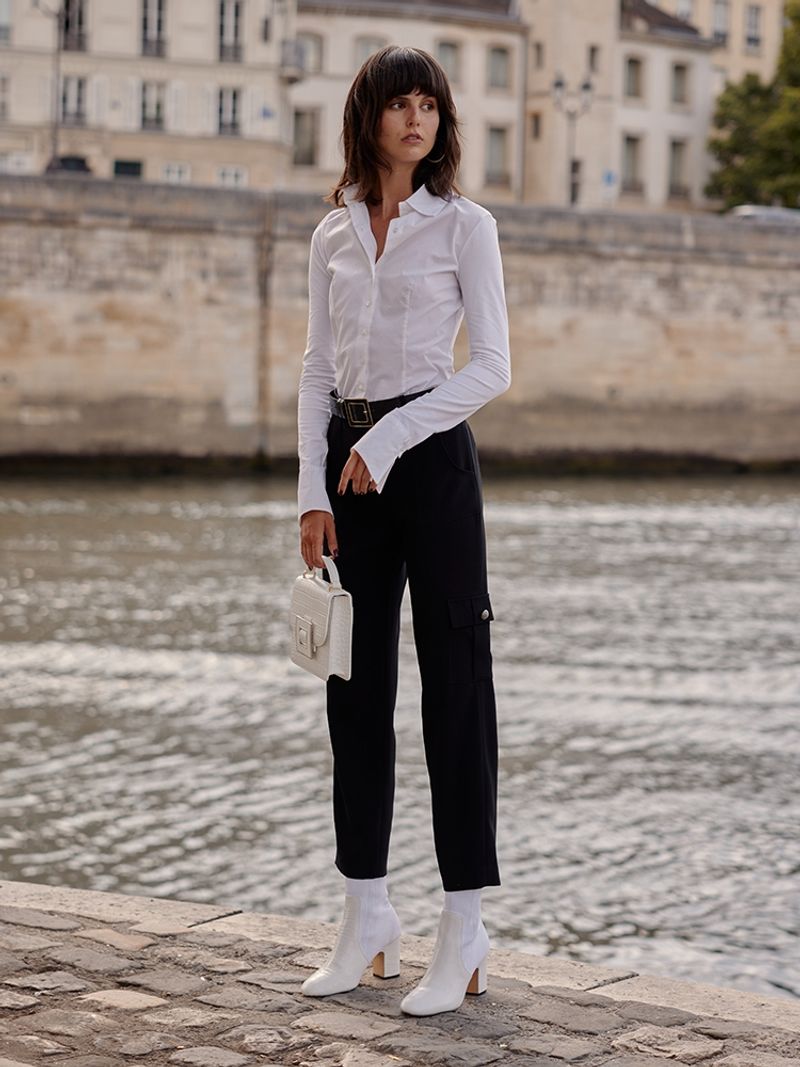 The Perfect White Shirt Tuck