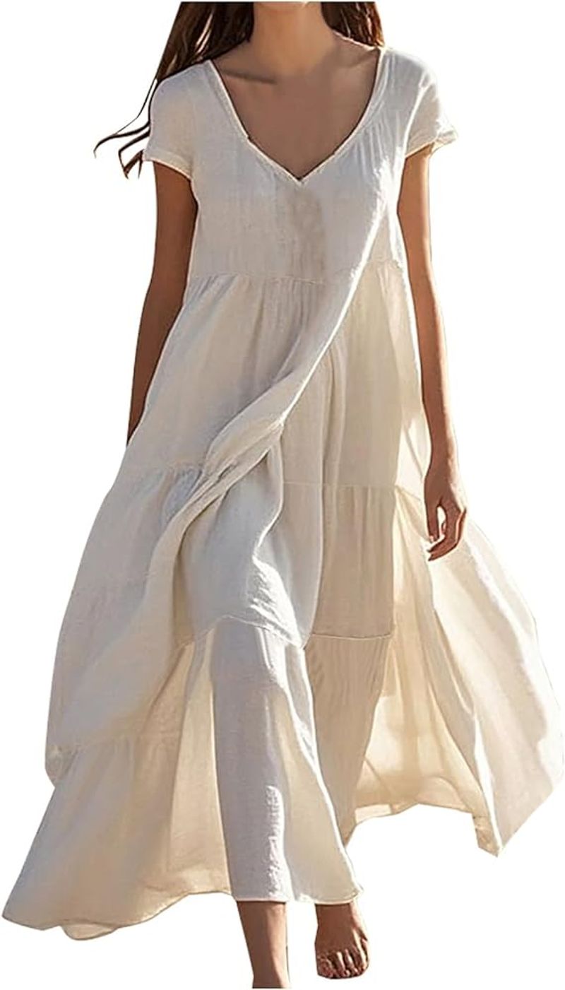 Tiered Maxi Dress