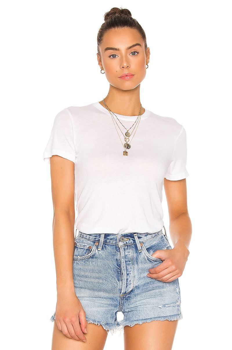 Soft White T-Shirt That Drapes Perfectly