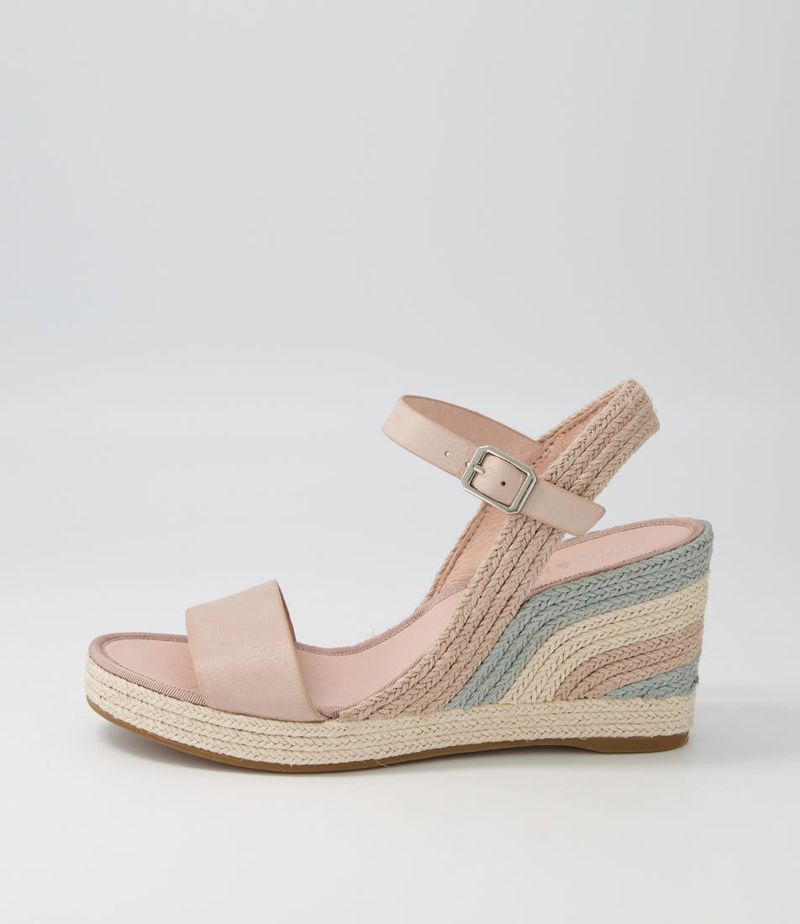 Pastel Suede Wedges