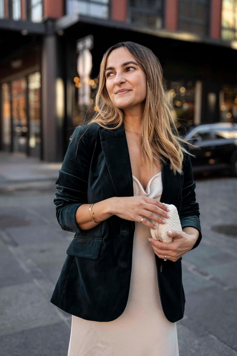 Velvet Blazer