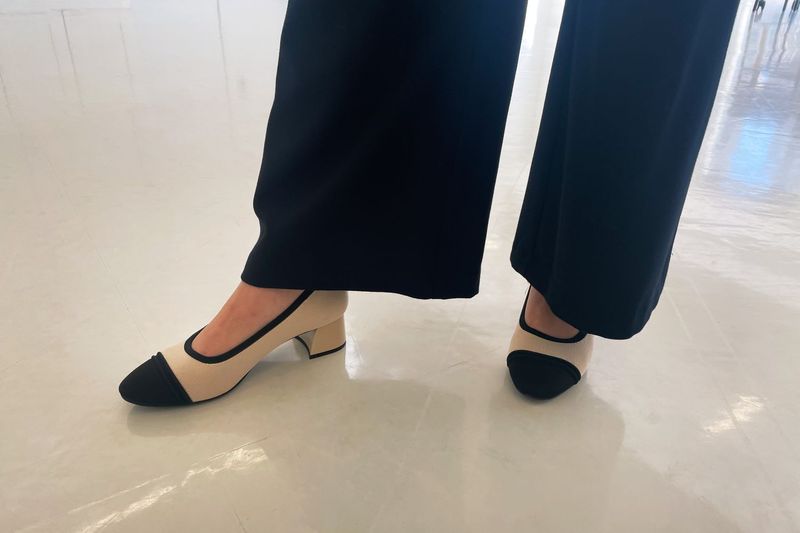 Neoprene-Backed Pumps