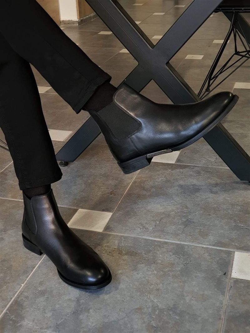 Leather Chelsea Boots