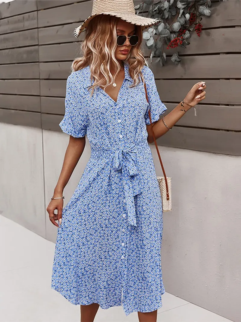 Flirty Floral Midi