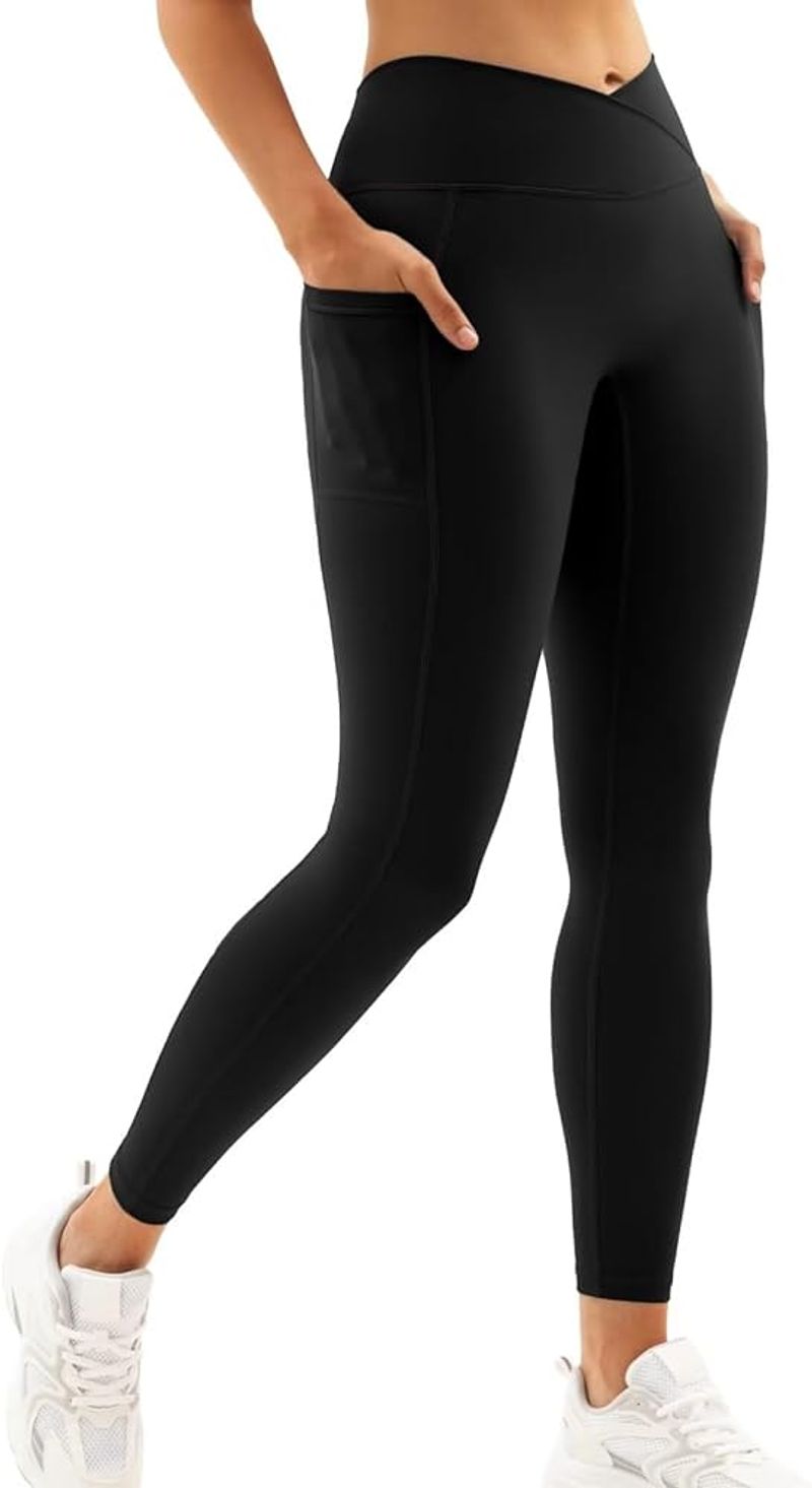 Crossover Waistband Leggings