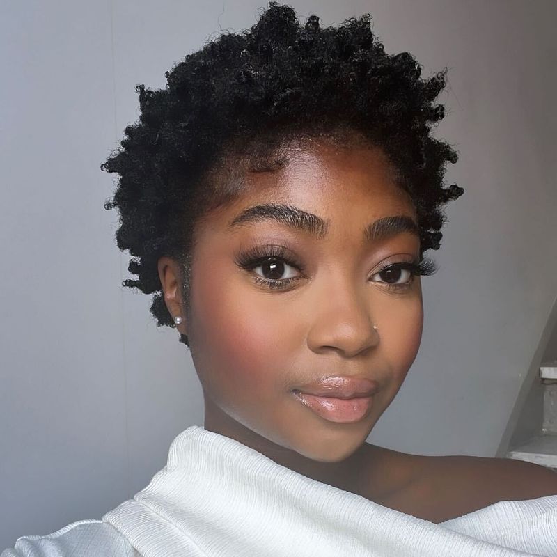 TWA with Soft Curls