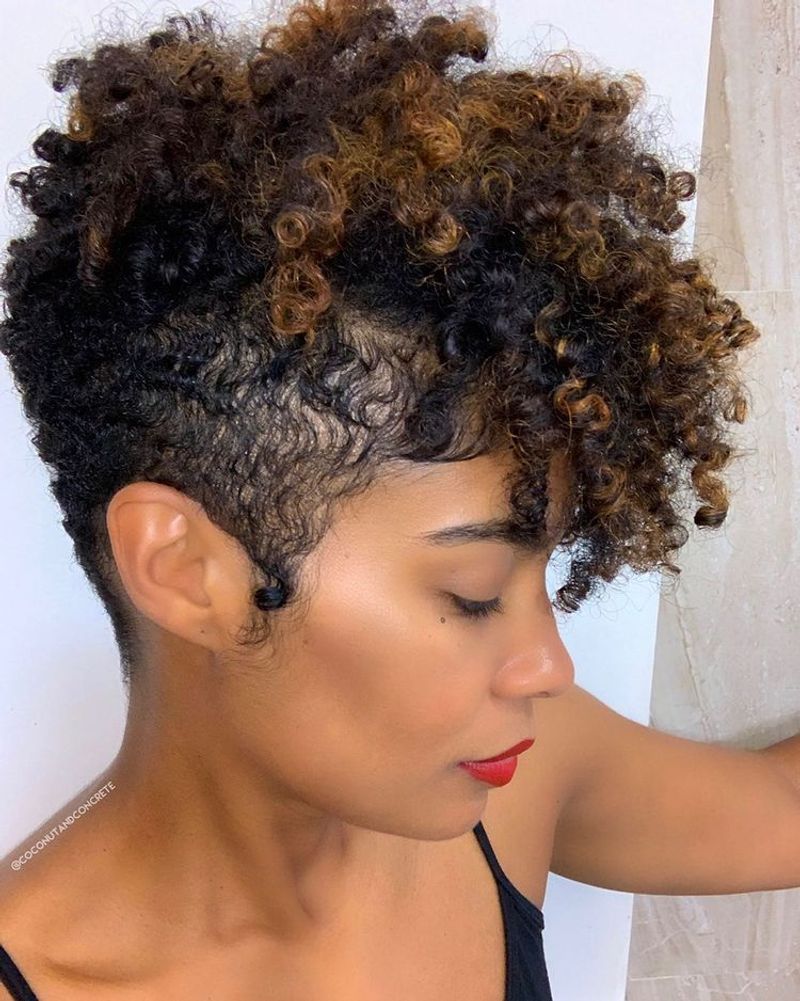Curly Mohawk TWA