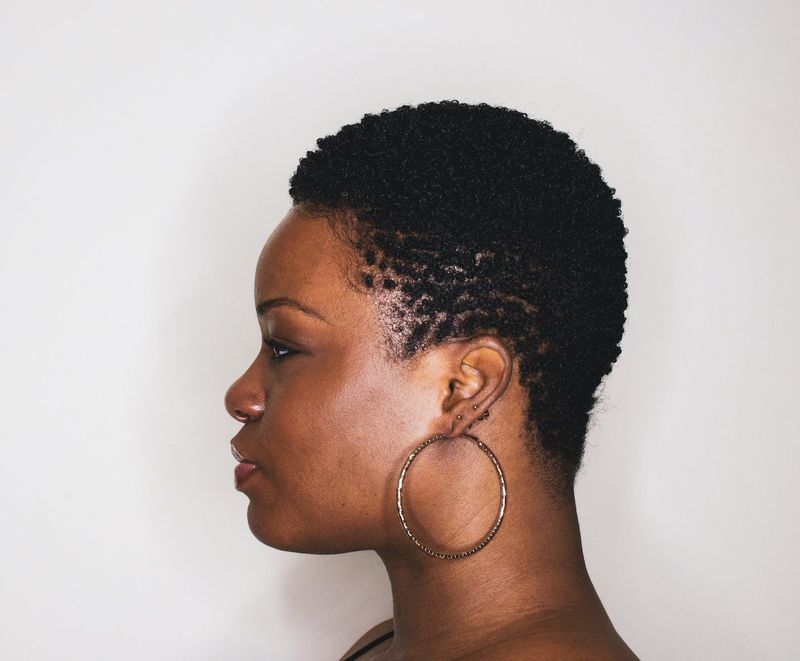 TWA with Curl Definition Products