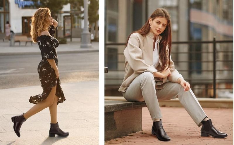 Leather Ankle Boots