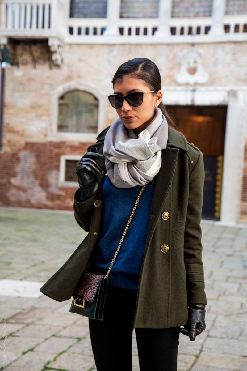 Sophisticated Scarf Statement