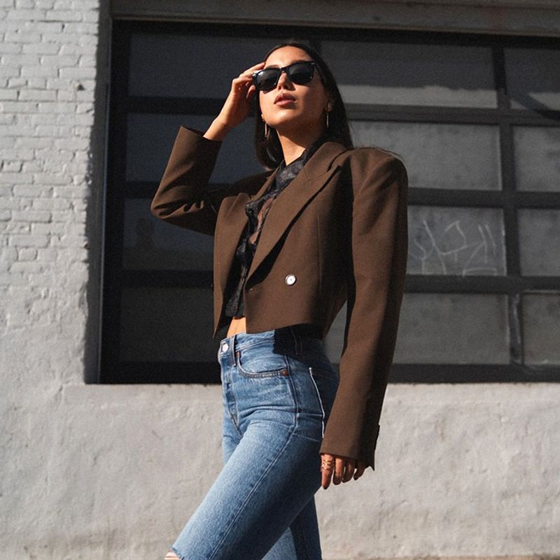 Cropped Jacket Flair