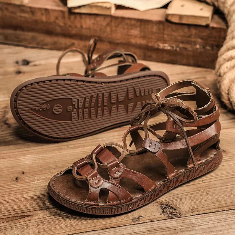 Leather Sandals Sophistication