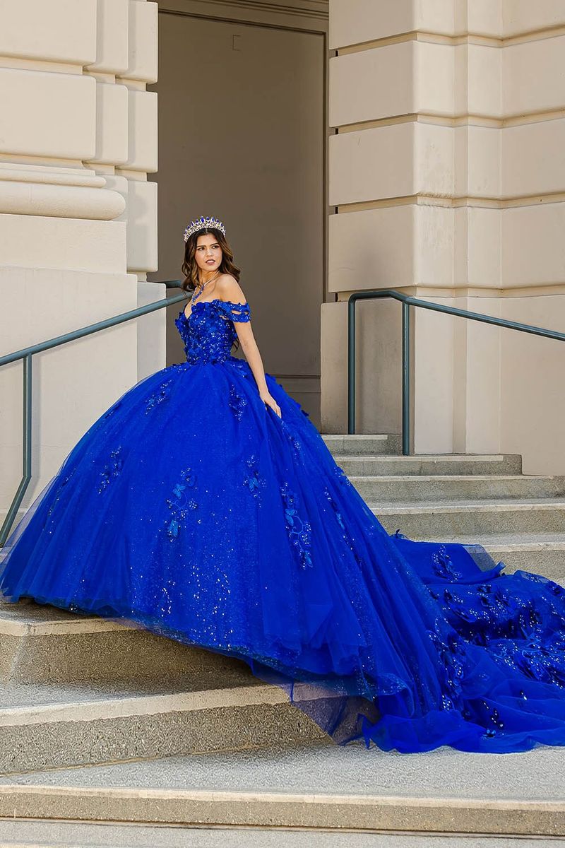 Off-Shoulder Ball Gown