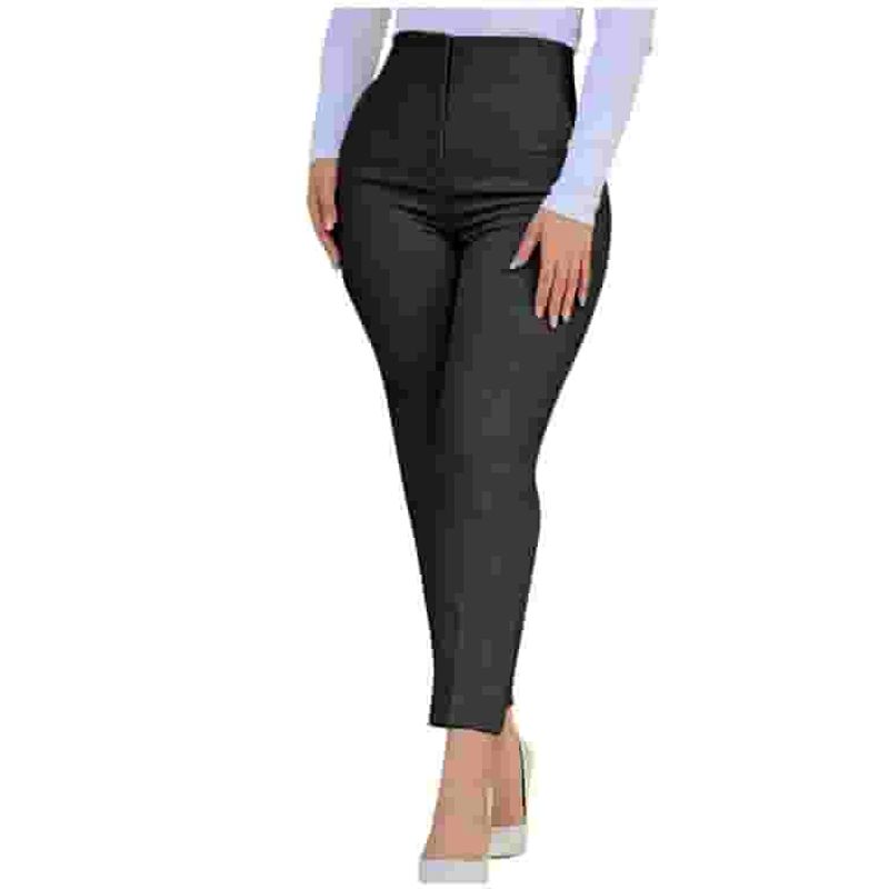 High-Waisted Skinny Pants